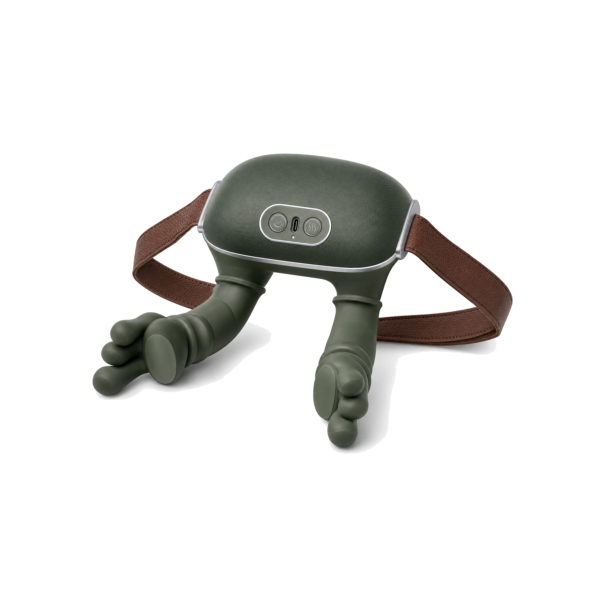 Luxavia Nekmassager · Donkergroen