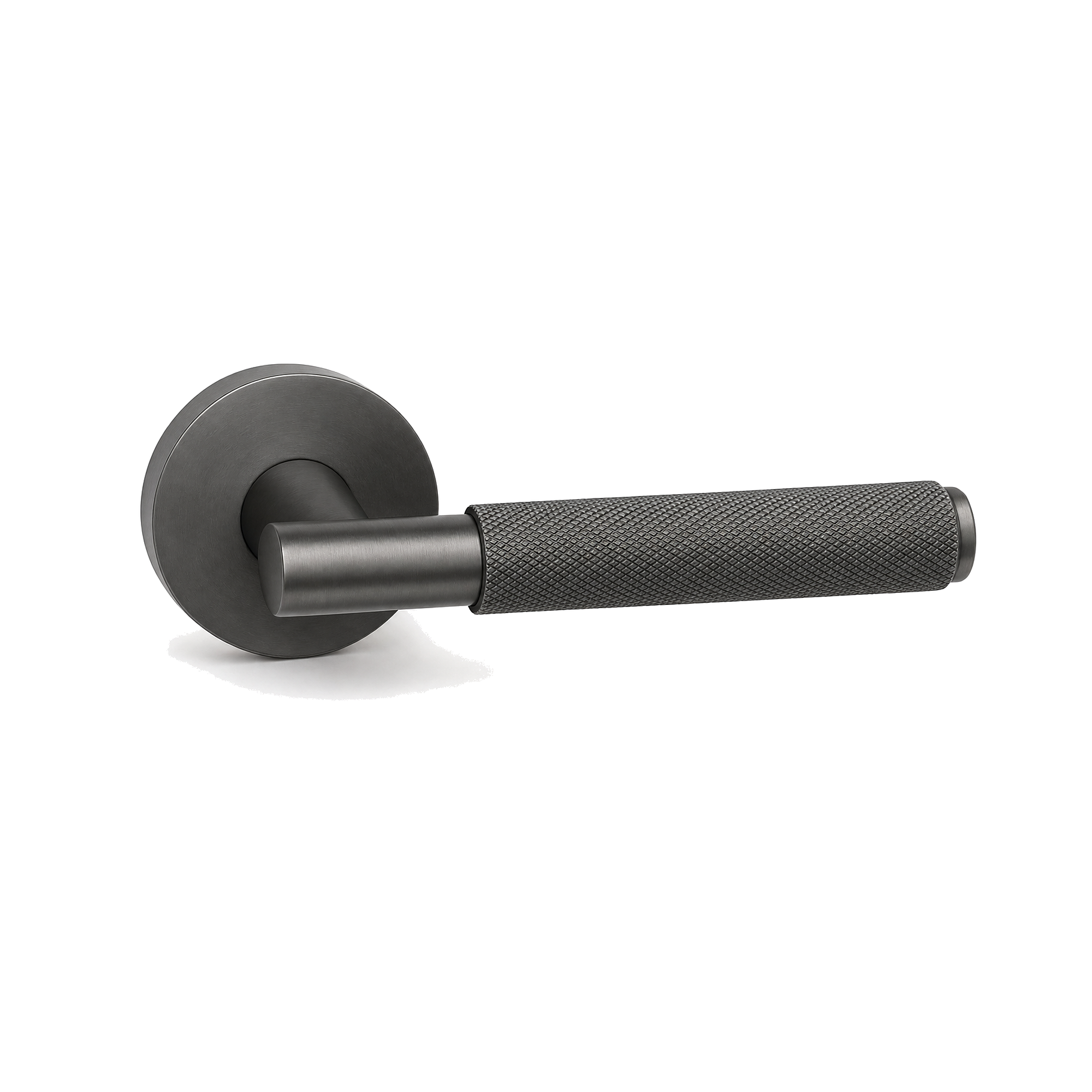Deurhendel op Rozet · Gunmetal
