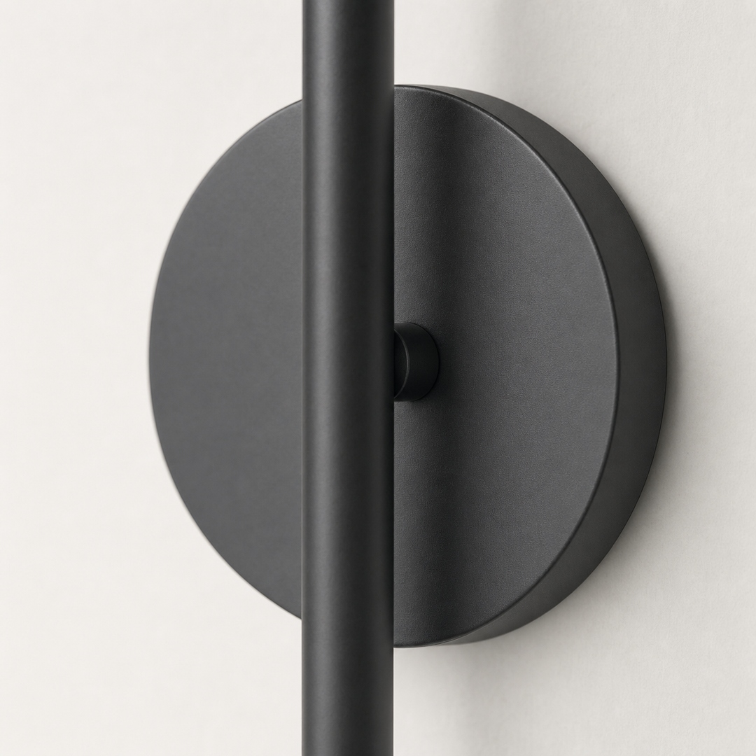 Luxavia Wandlamp Rond · Zwart - Afbeelding 3