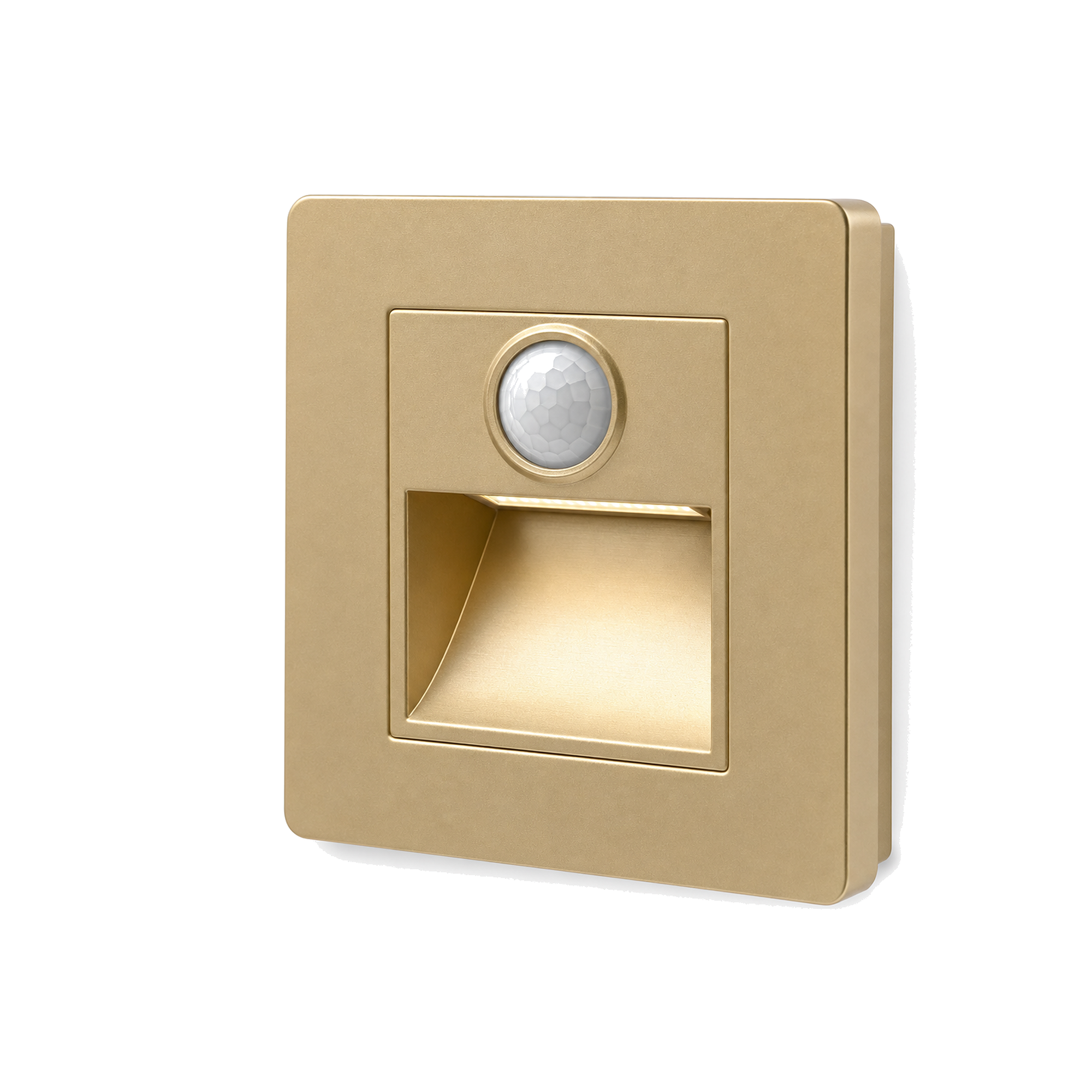 Luxavia Inbouw Wandlamp Sensor · Goud